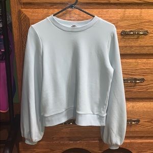 Teal Pull Over Hoodie